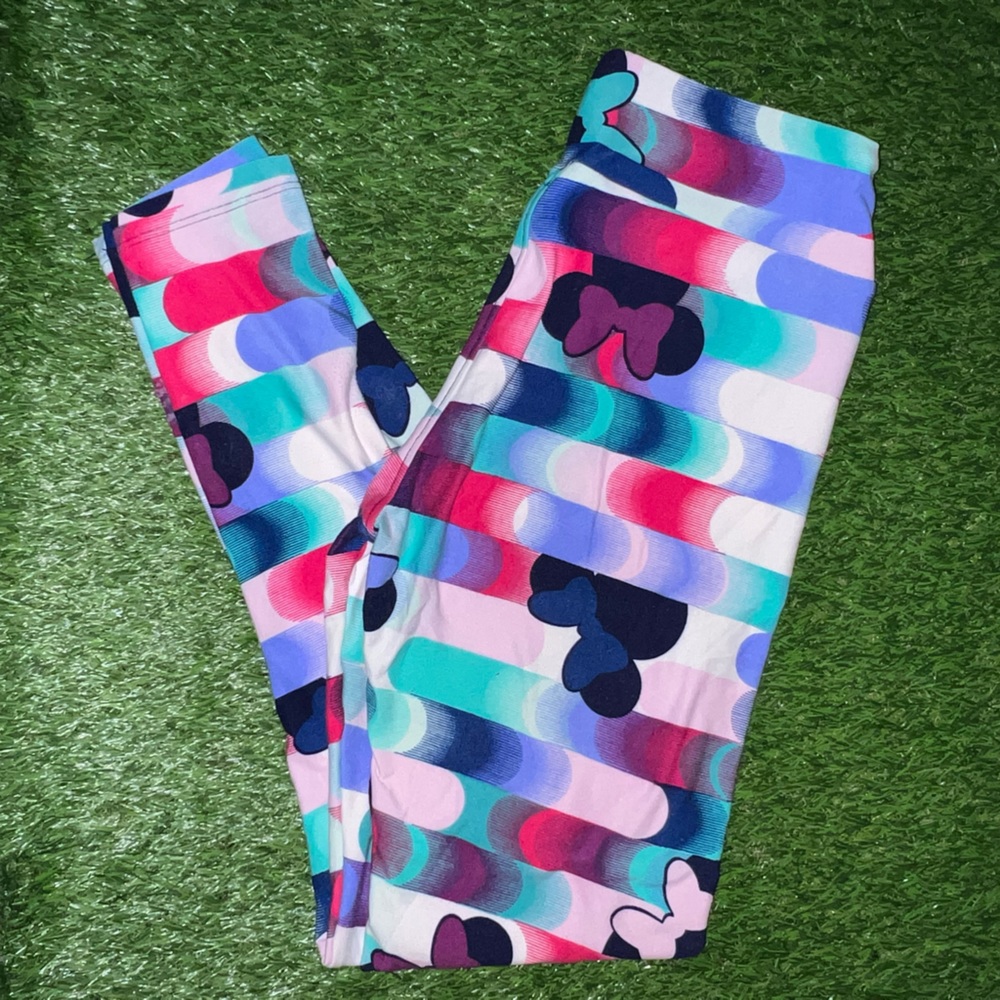 LuLaRoe Disney Minnie Mouse Leggings OS